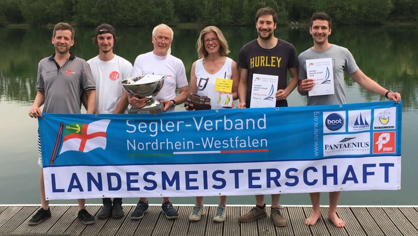Die Landesmeister NRW 2018 der FJ-Klasse.