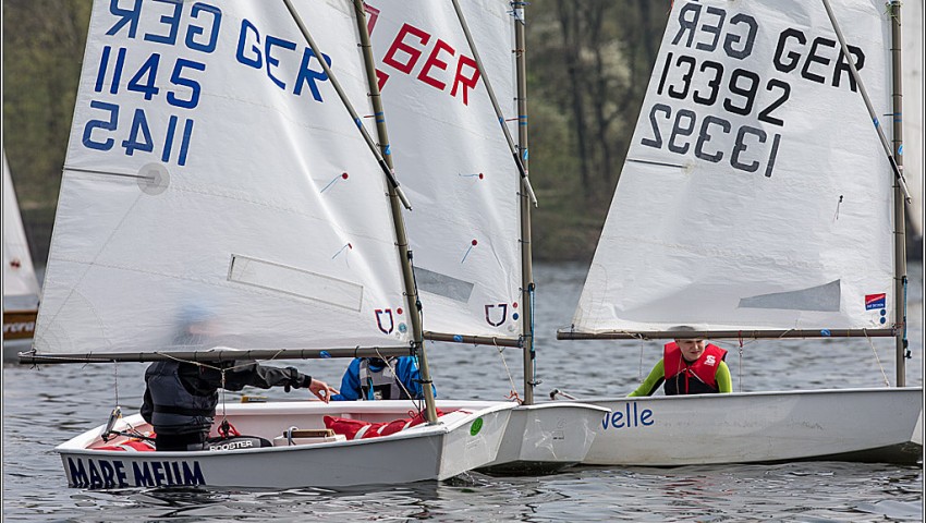 Spannende Fights bei den Optis.