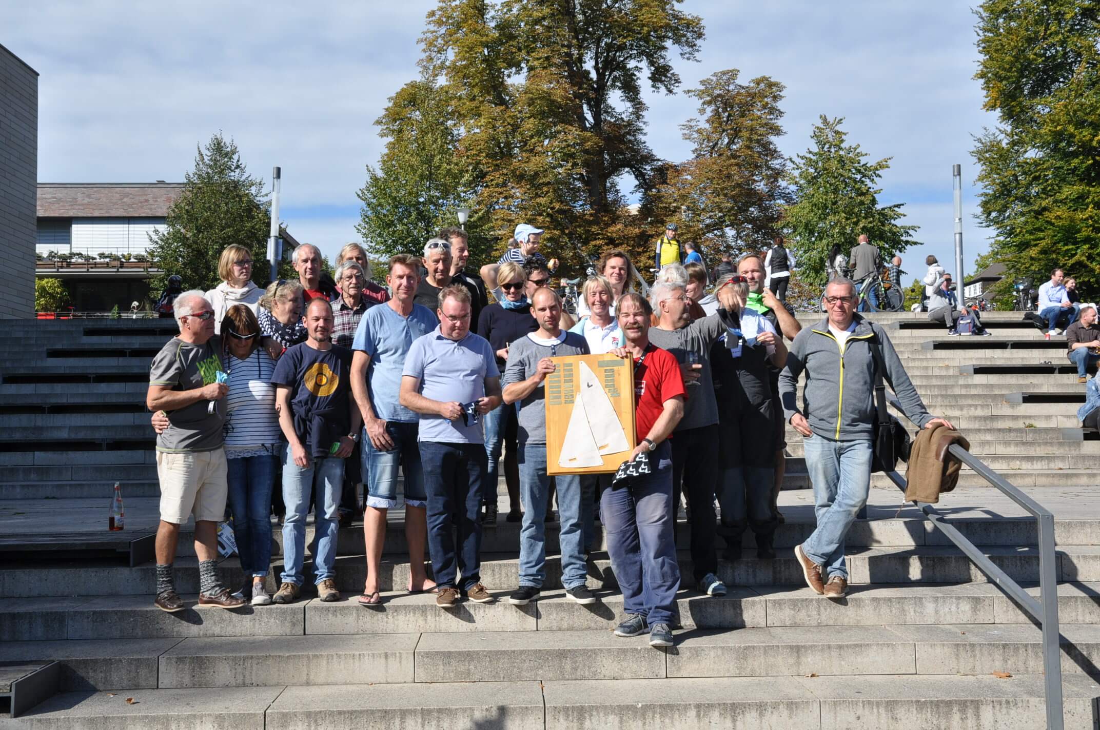 Strahlender Sonnenschein bringt Flaute für die Zugvogelsegler