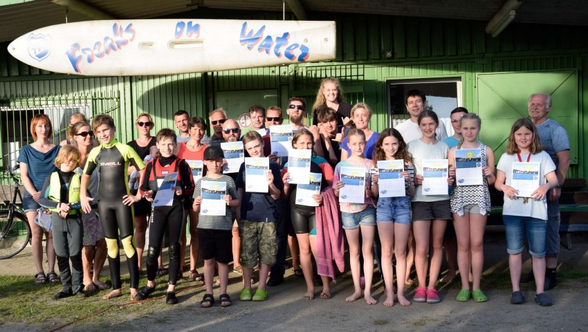 Ansurfen 2018 am Tenderingssee.