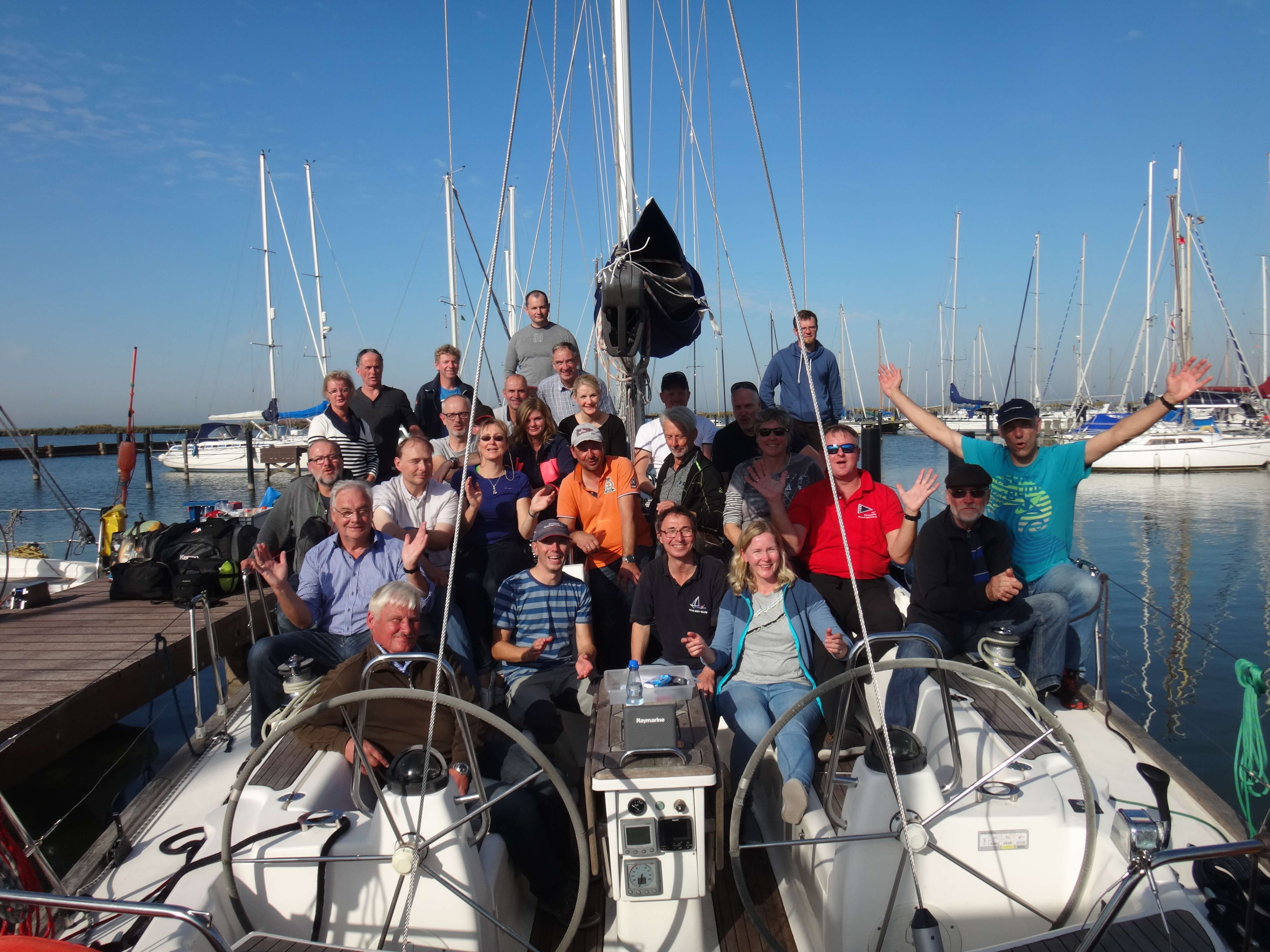 WWV -Saisonabschlusstörn auf dem Ijsselmeer